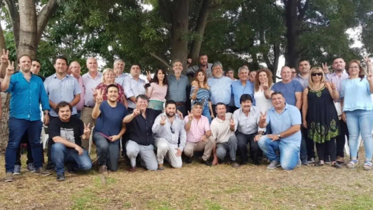 Randazzo compartió un asado con su equipo de la Tercera Sección Electoral