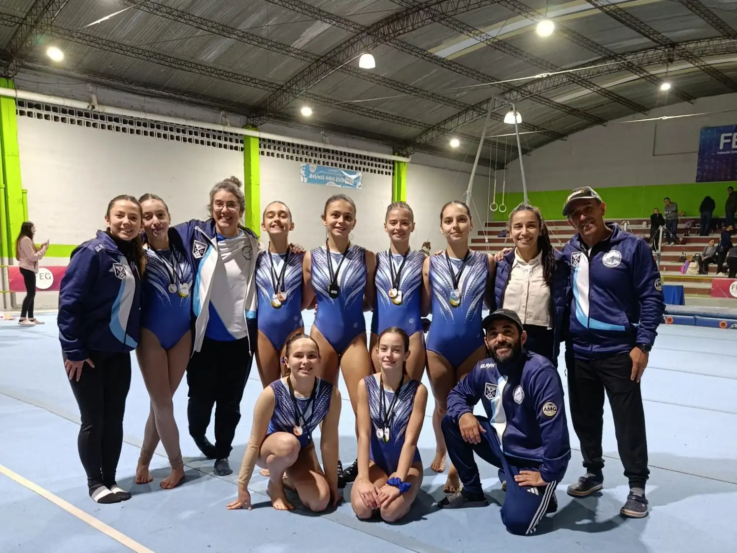 Gimnastas del Club de Pescadores obtuvieron destacados resultados en el Torneo Provincial