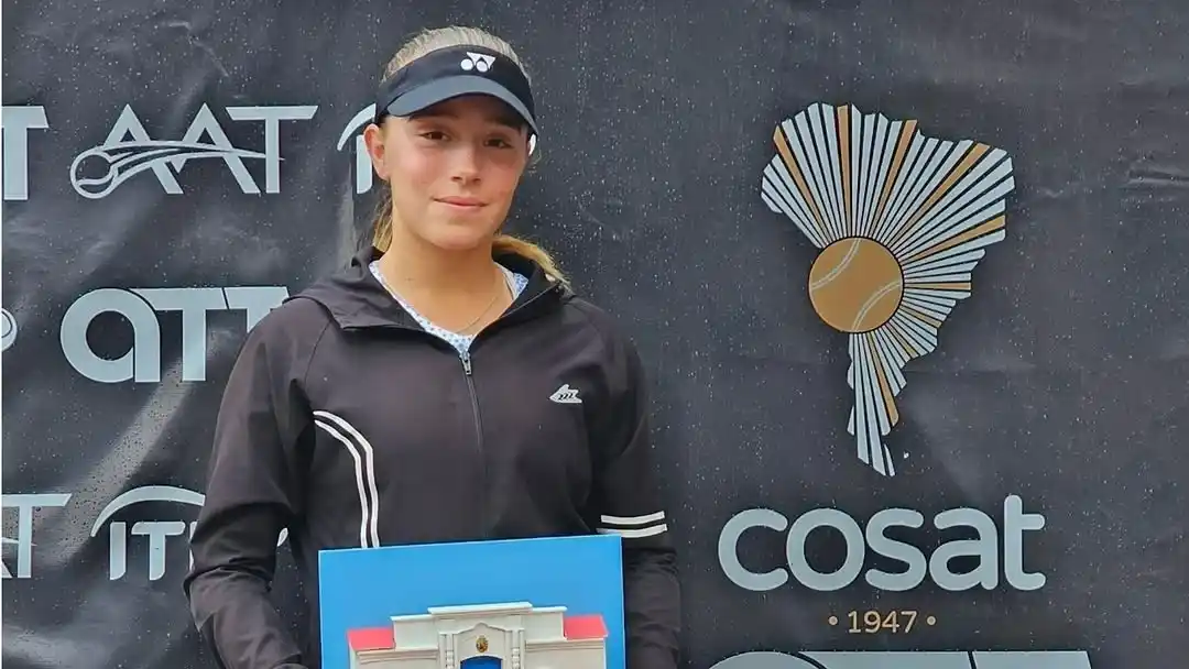 Delfina Ruete, campeona en singles y dobles en San Miguel de Tucumán