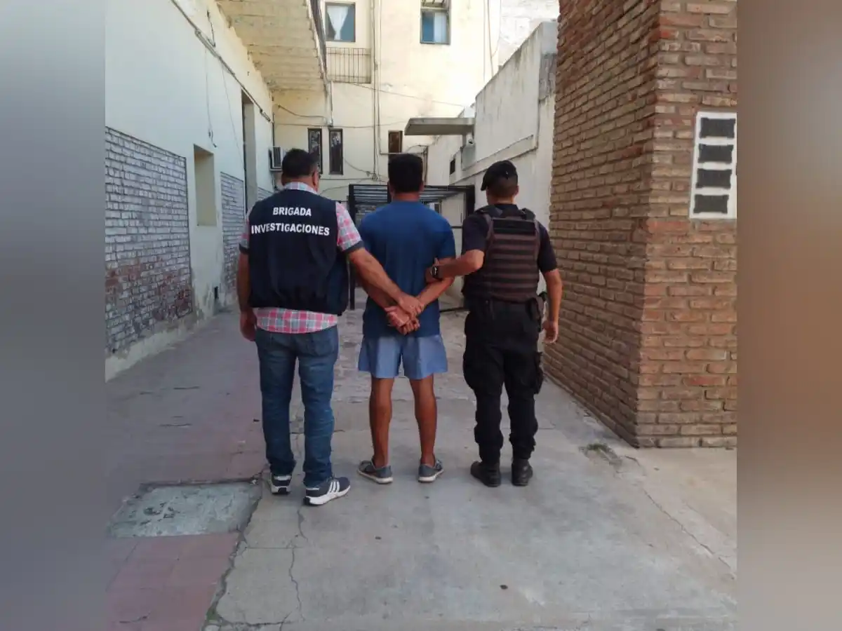 Detuvieron a un joven con frondosos antecedentes 