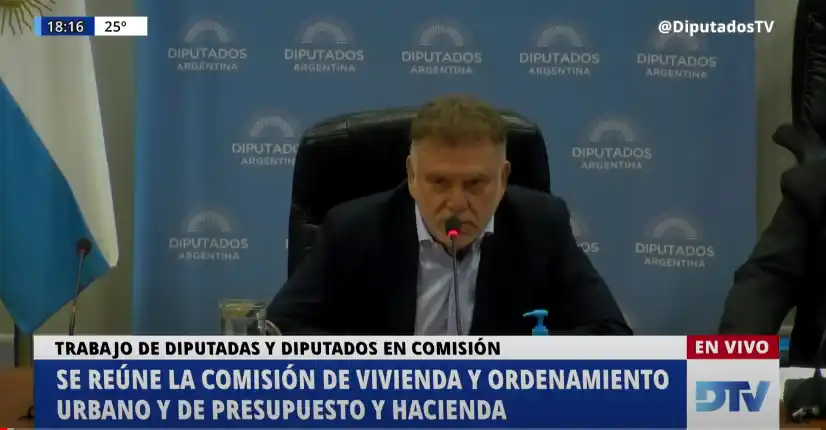 EN VIVO | Diputados debate el régimen de promoción de la construcción