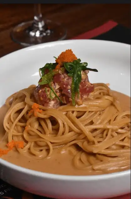 En La Candela la fusión de la pasta es con la cocina asiática.