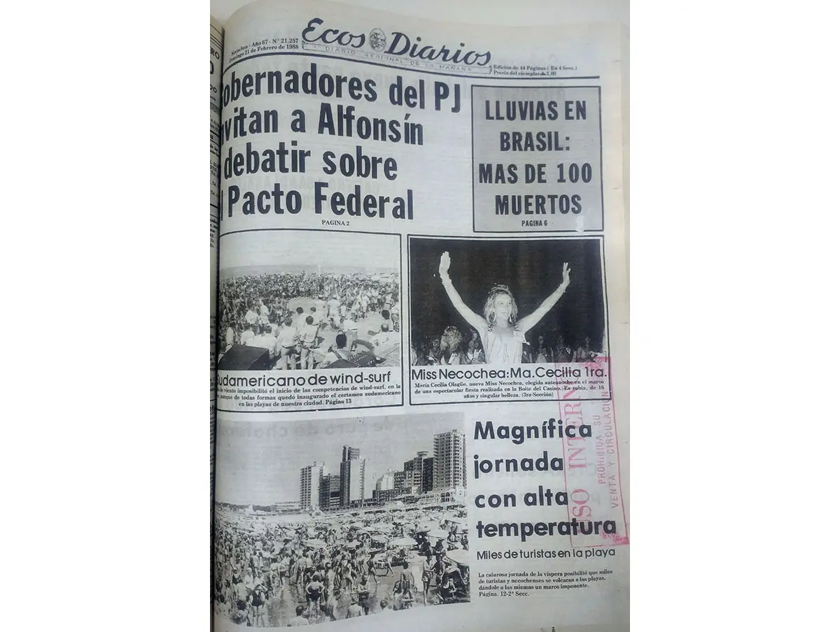 Domingo 21 de febrero de 1988