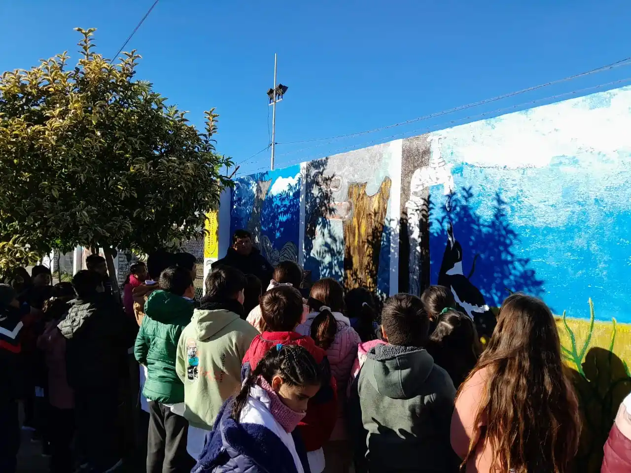 “Bendita Agua”: nuevo mural que promueve el cuidado del ambiente