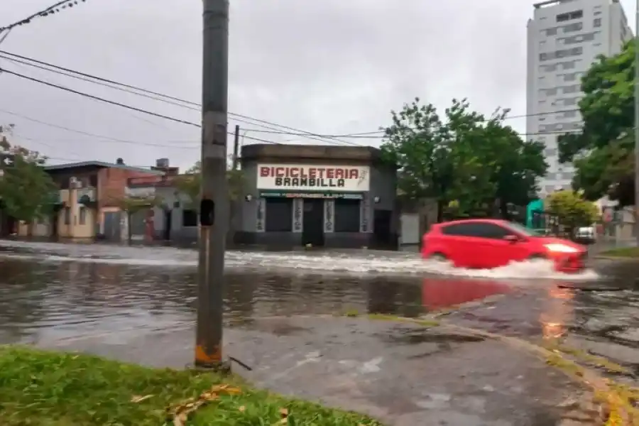 Fuerte temporal en distintos puntos de la provincia y alrededores