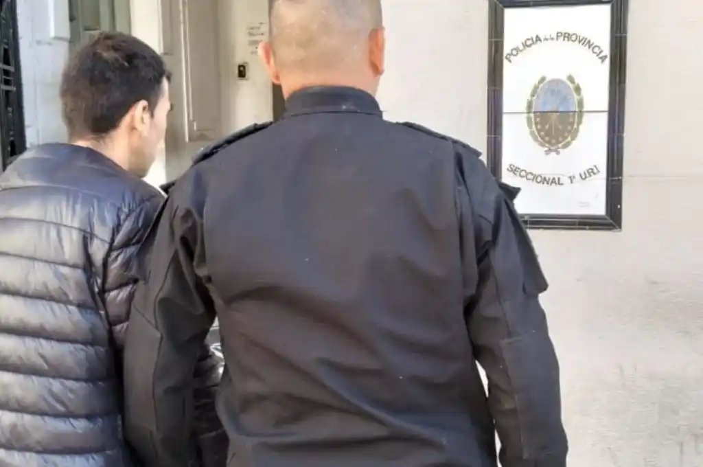 El evadido vuelve a estar tras las rejas. Foto: Gentileza