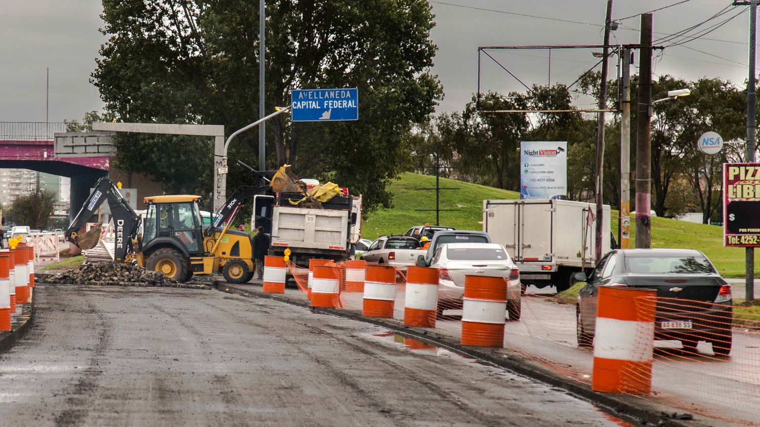 Quilmes: Comenzó la obra para la llegada del Metrobus en la avenida Calchaquí
