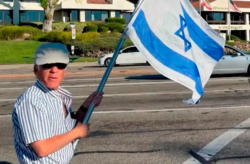 Murió un hombre judío tras caer al piso en una disputa entre manifestantes proisraelíes y propalestinos