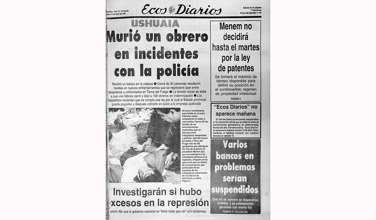 Jueves 13 de abril de 1995