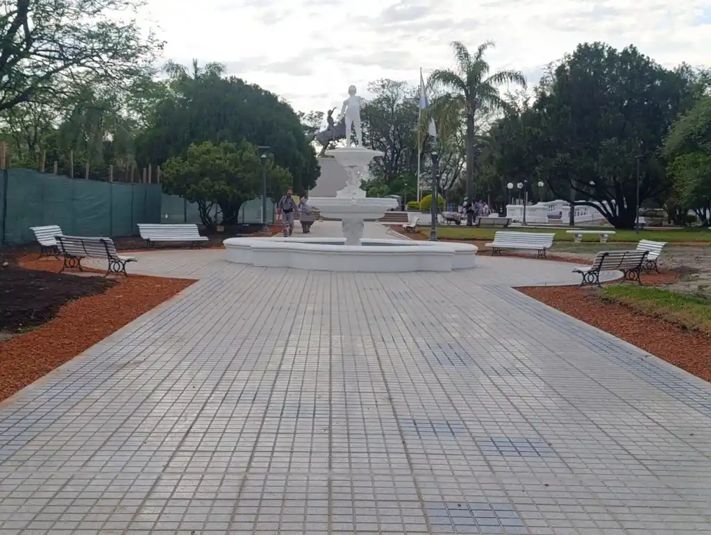 Finalizó la primera etapa del Plan de Remodelación de la Plaza 25 de Mayo