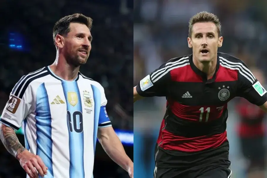 Messi igualó a Klose y ya es el máximo goleador de la historia de los Mundiales