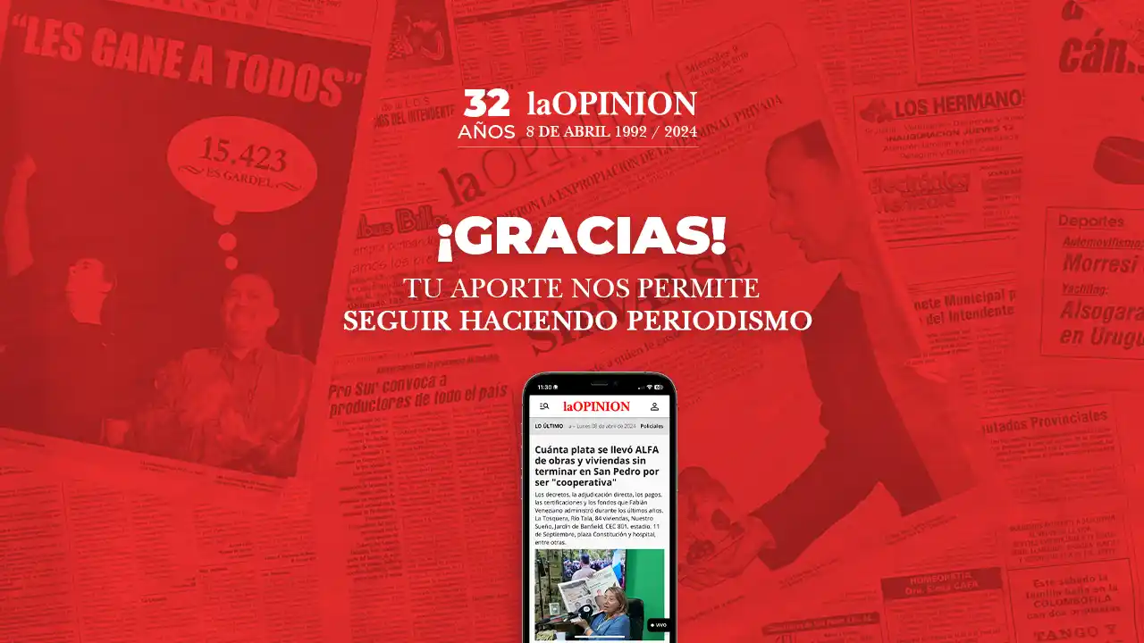 Tu aporte nos permite seguir haciendo periodismo.