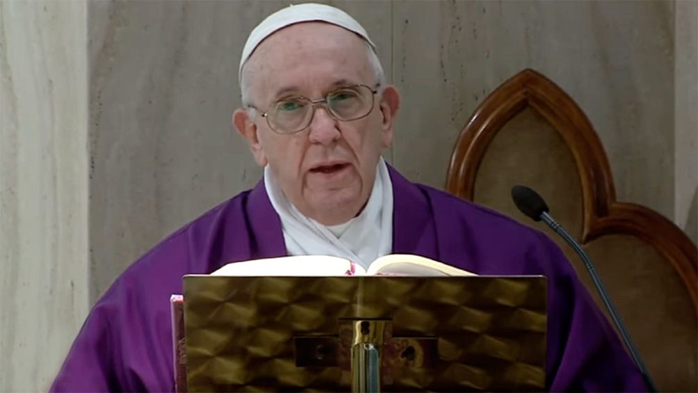 Francisco continúa las celebraciones de una Semana Santa atípica