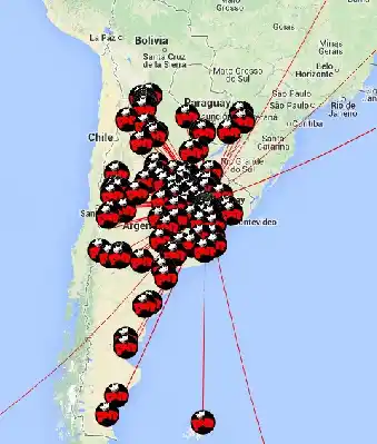 El mapa ricotero, desde la Patagonia hasta La Quiaca