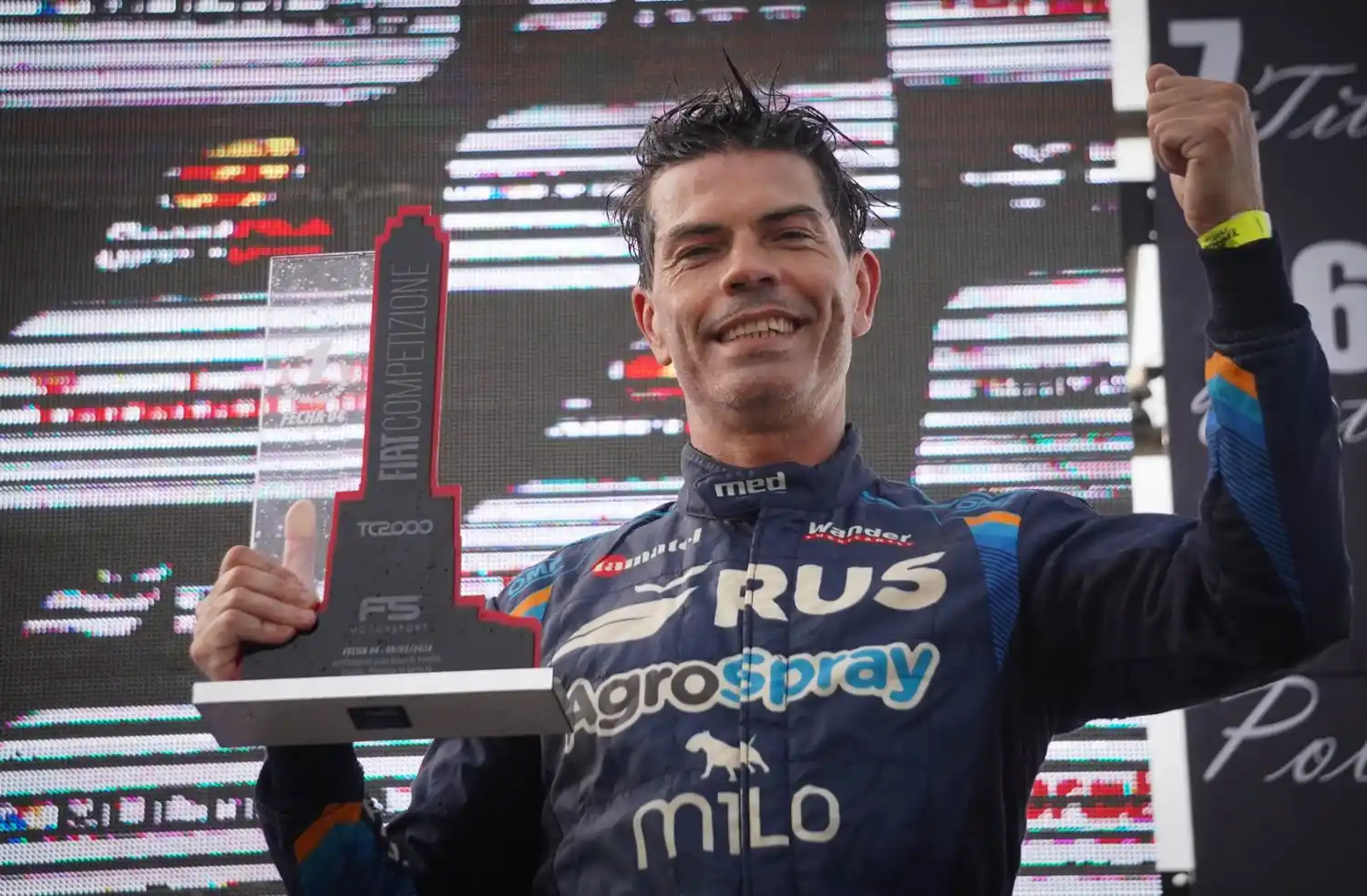 Garcé consiguió la victoria.