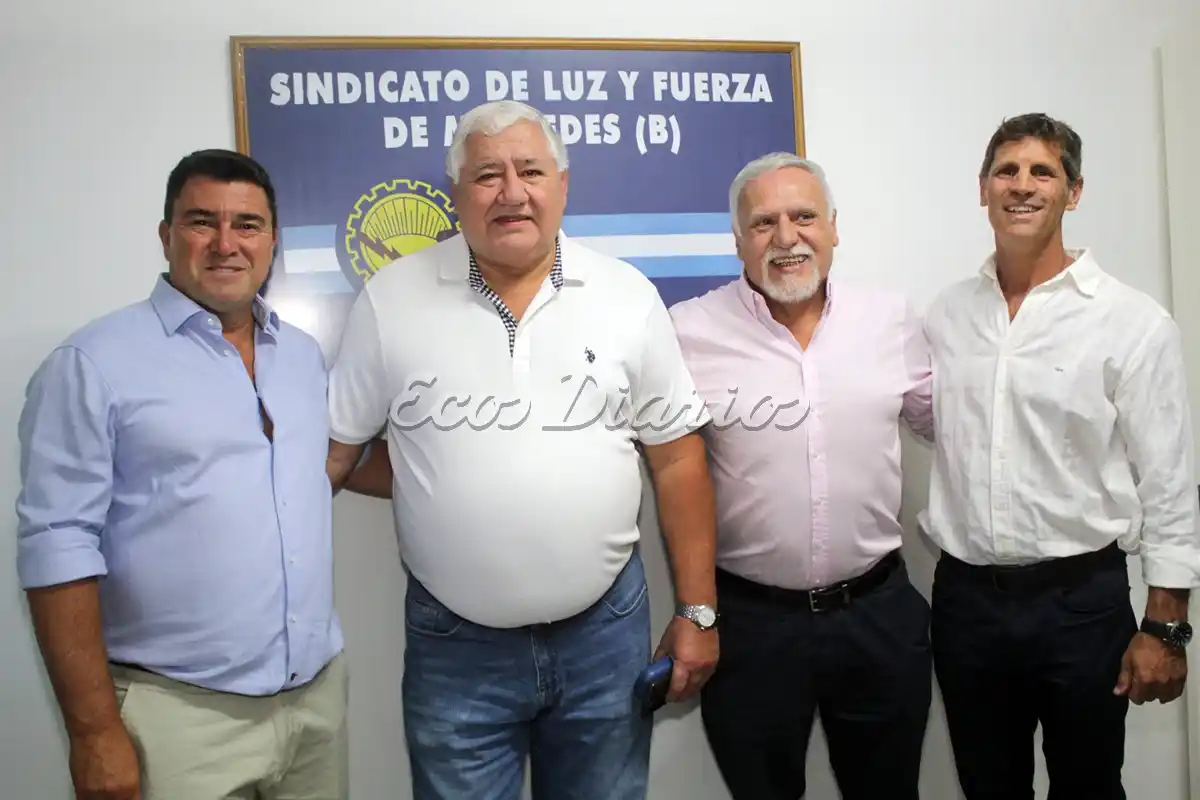 Asunción. De izquierda Mauricio Wagner, Guillermo Moser, Dardo Fauret y Sergio Morano