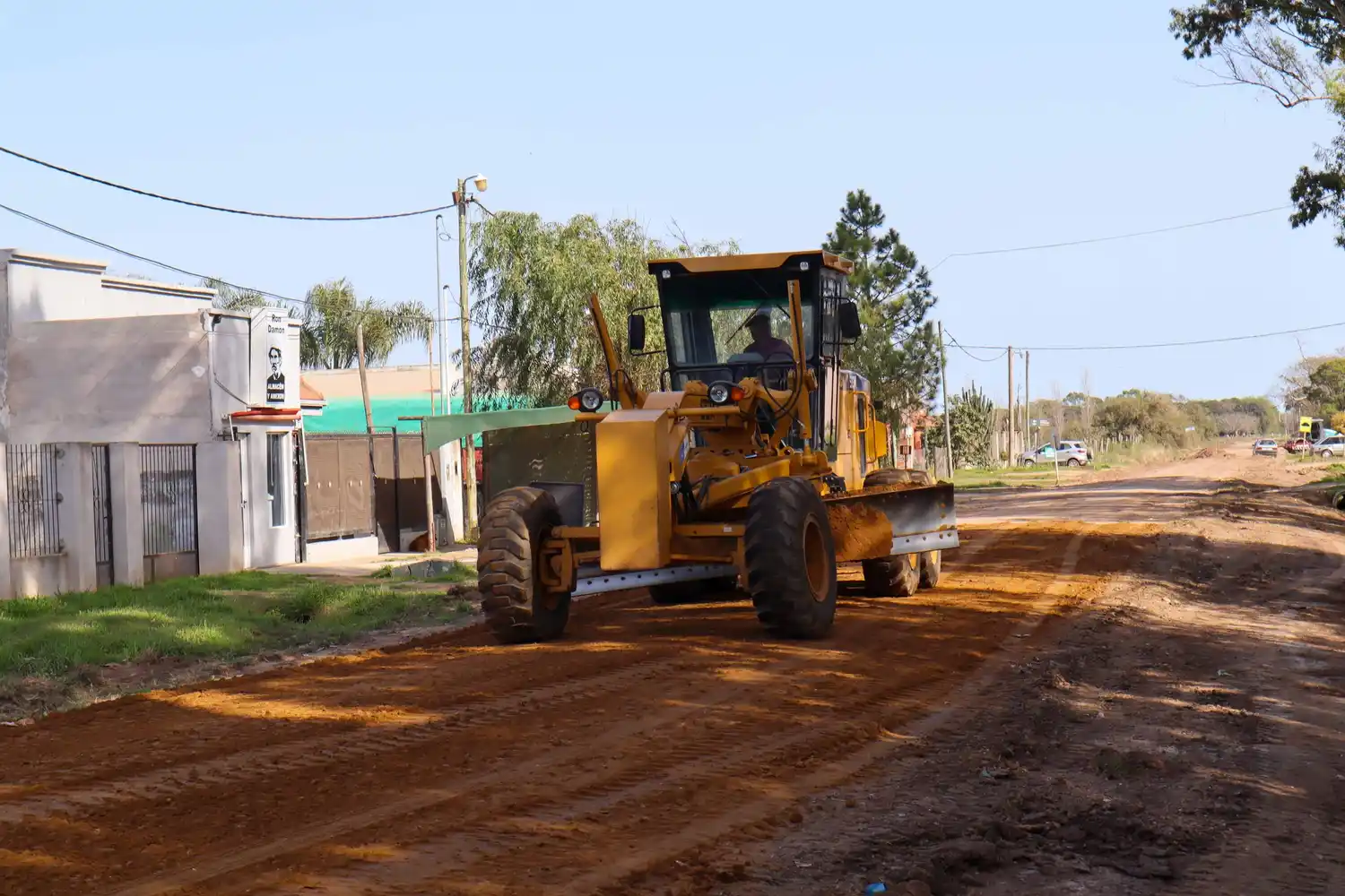Realizan trabajos de consolidación y ripio