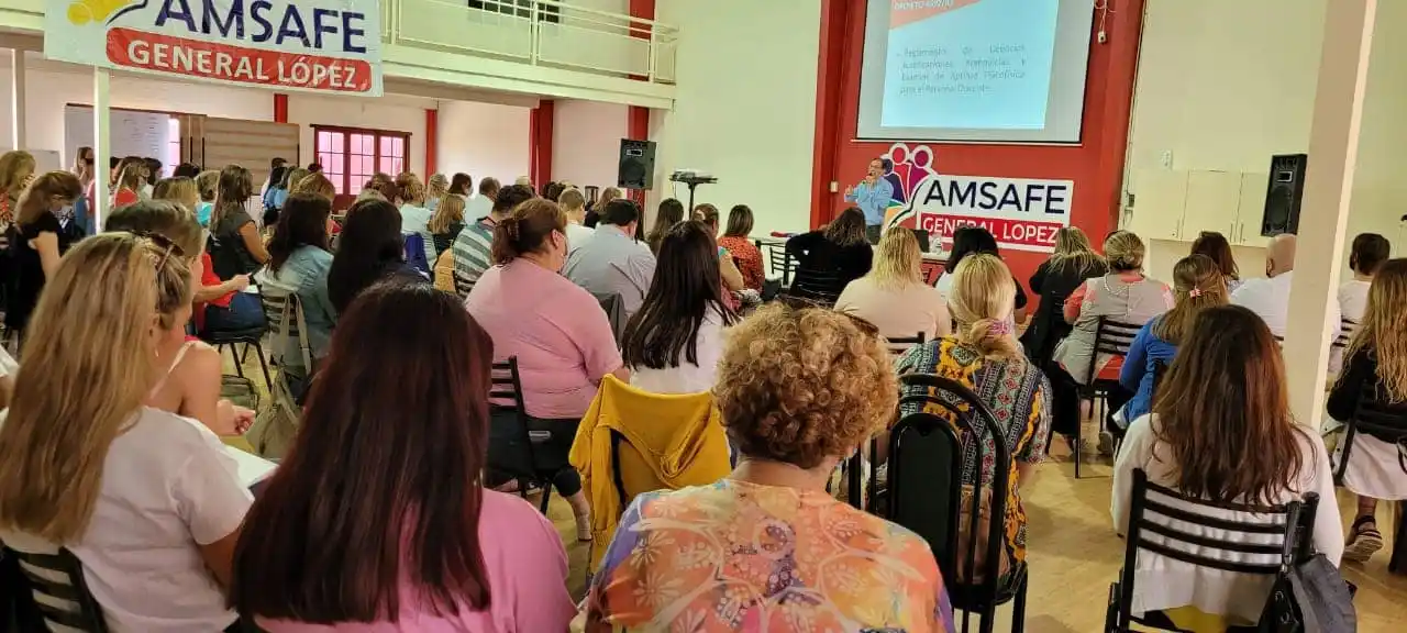 Este miércoles habrá asamblea de afiliados en la sede de Amsafe. Foto: Archivo
