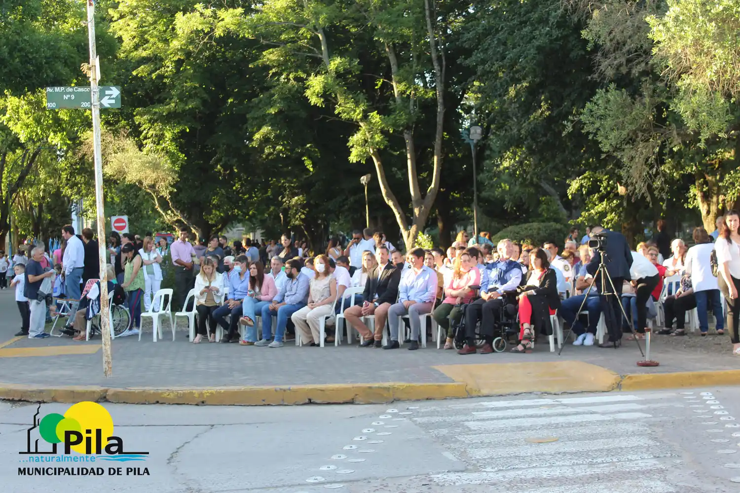 Se realizaron ayer los actos oficiales por el aniversario de fundación de Pila