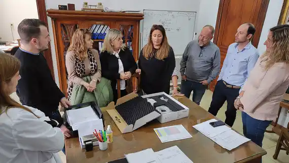 Se recibió una importante donación por parte de la Comisión de Damas del Hospital Santamarina