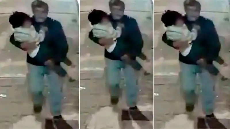 Un sujeto abusó de un nene de 3 años y quedó grabado en el momento del secuestro