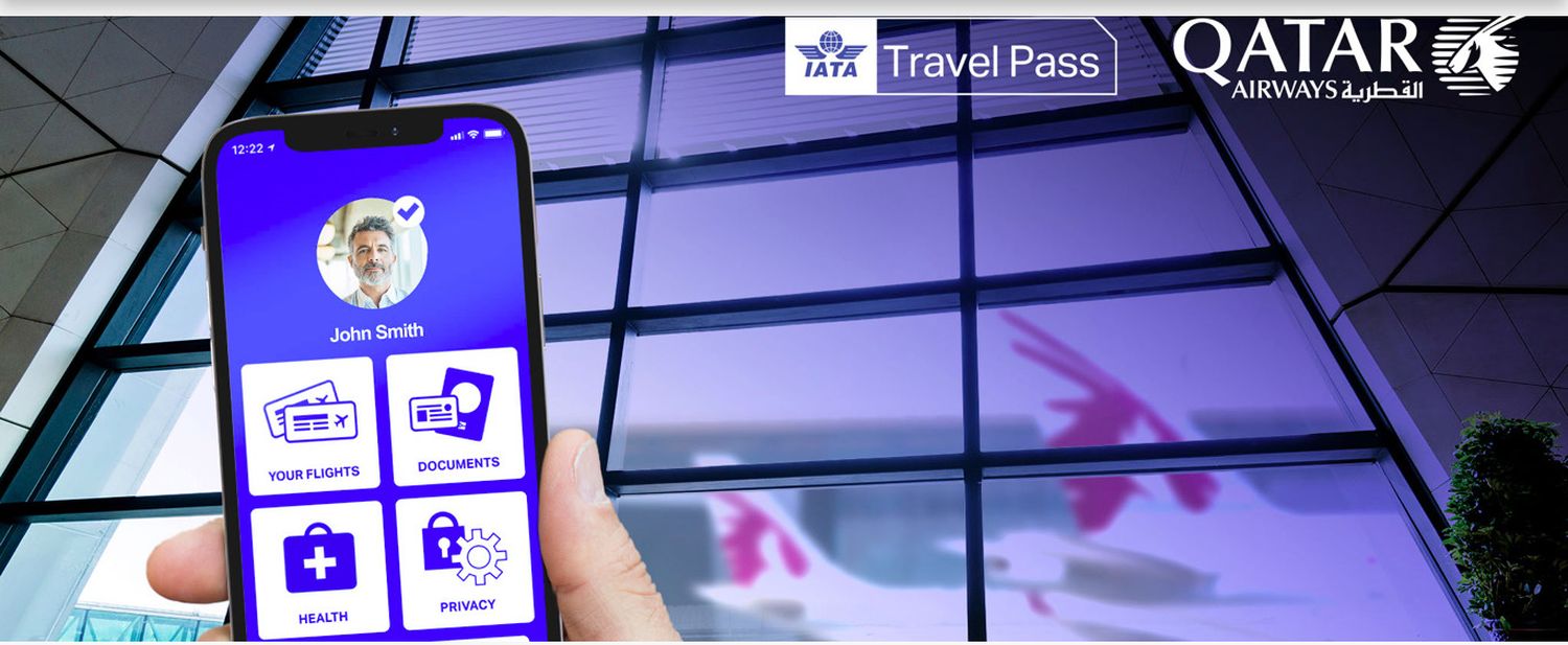 Qatar Airways integra certificados de vacunación en el IATA Travel Pass