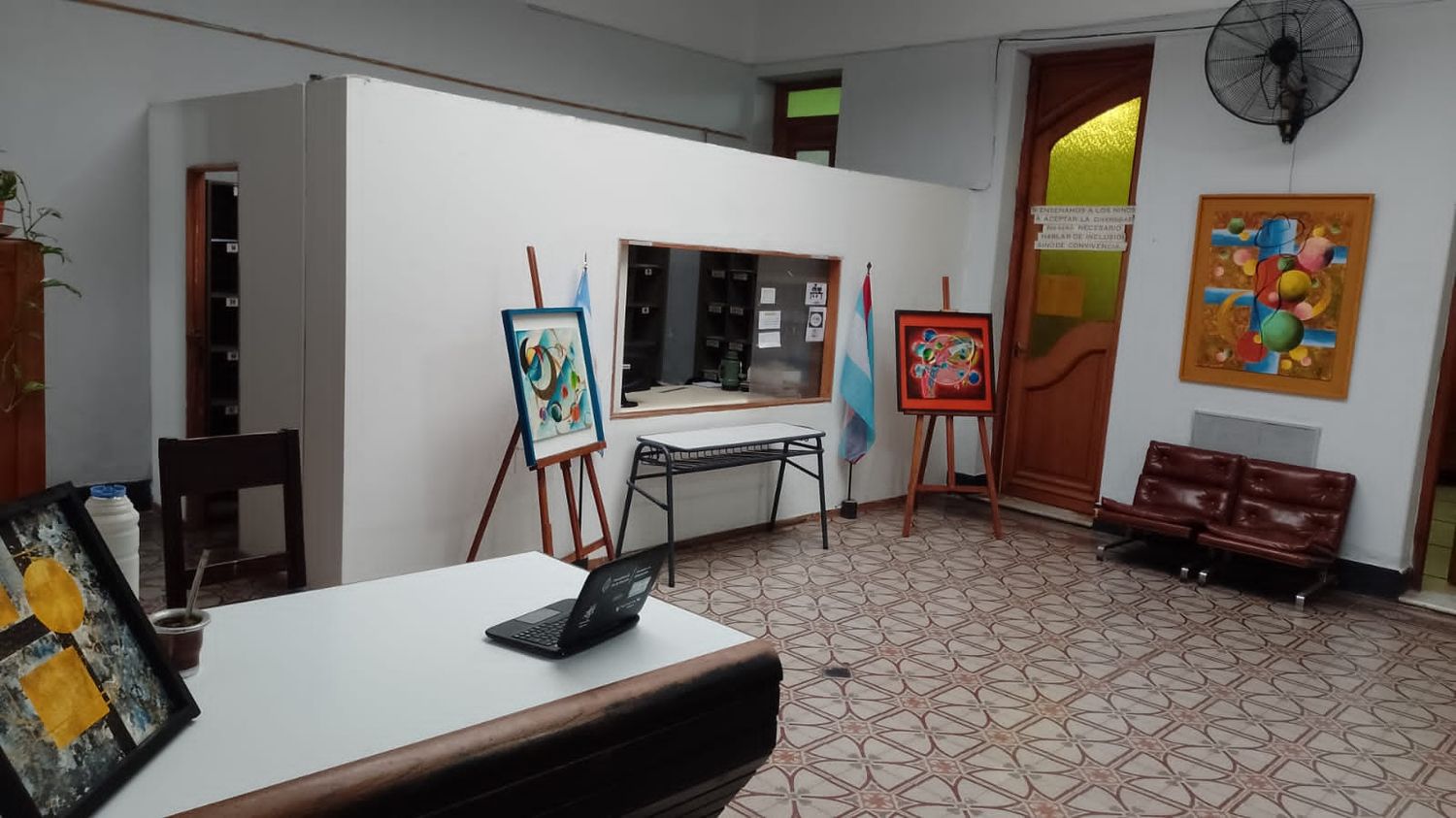 Doce obras componen la muestra de Daniel Rodríguez.