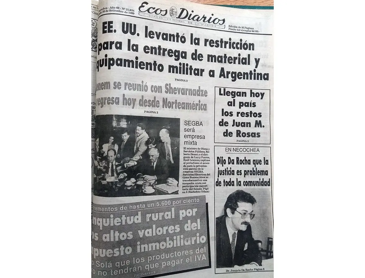 Sábado 30 de septiembre de 1989