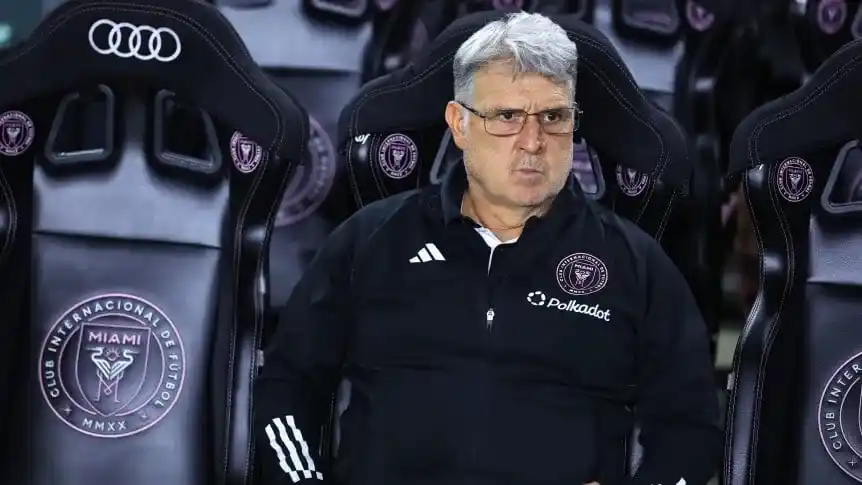 Gerardo Martino, en el duelo ante Atlanta United por los playoffs de la MLS. (Megan Briggs/Getty Images)