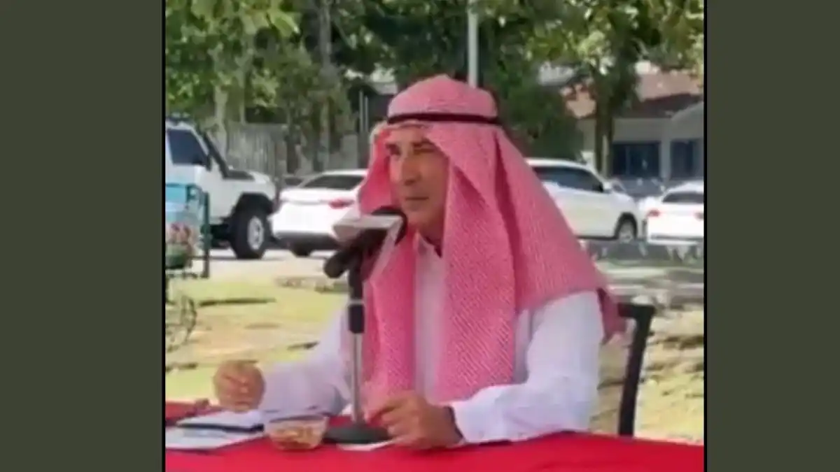 No es un disfraz, es solidaridad: Bernal sobre su atuendo para apoyar a Palestina (+ Video)