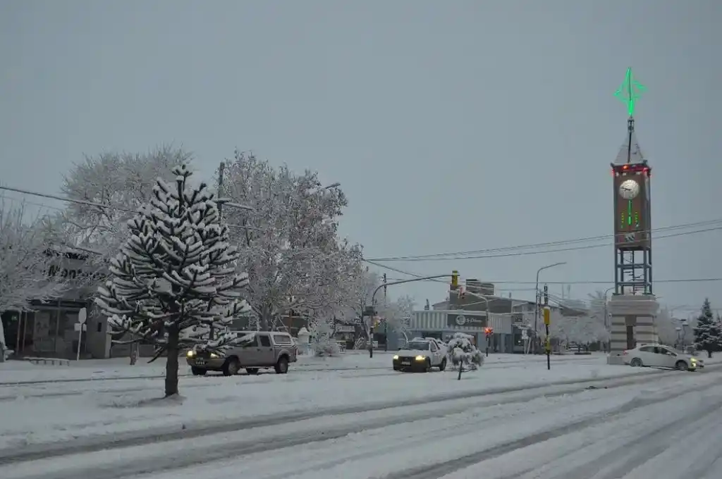 Intensas nevadas en Mendoza