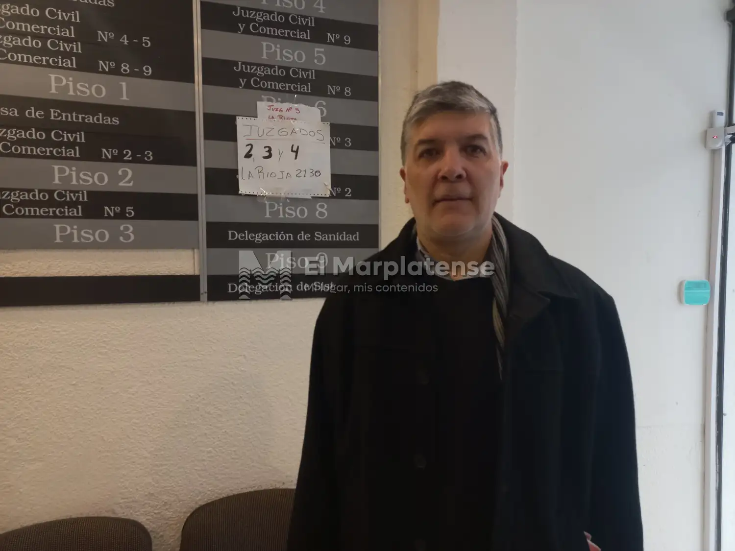 Mariano Fernández, titular de la Asociación Judicial Bonaerense.