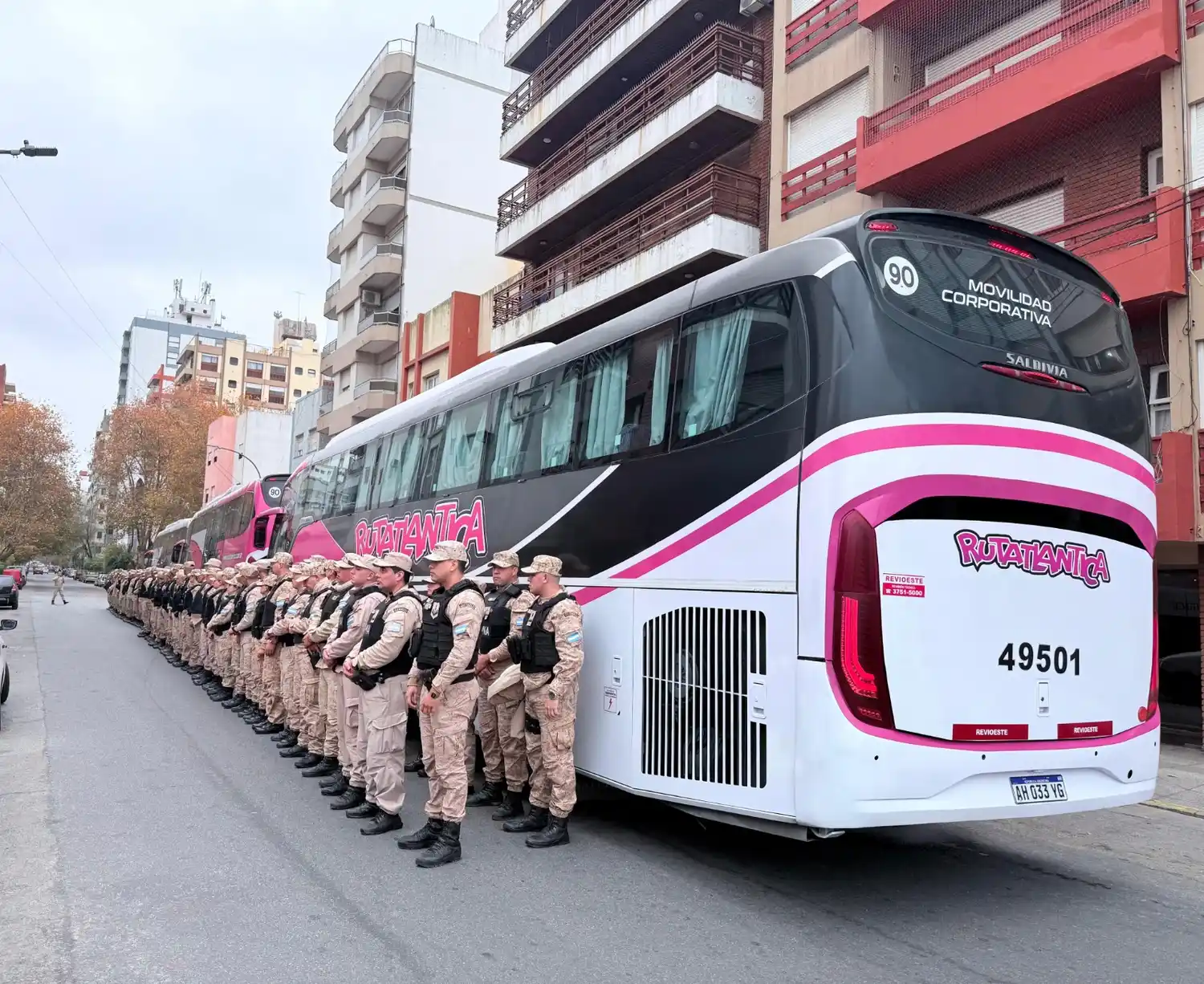 Realizaron un importante operativo de control y prevención en el barrio Monte Varela