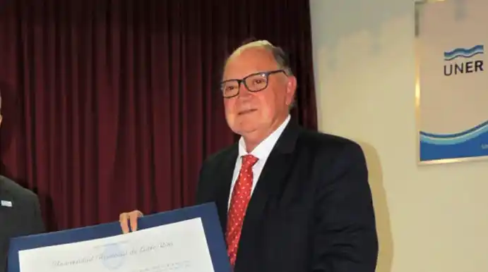 Pesar por el fallecimiento de un ex rector de la UNER
