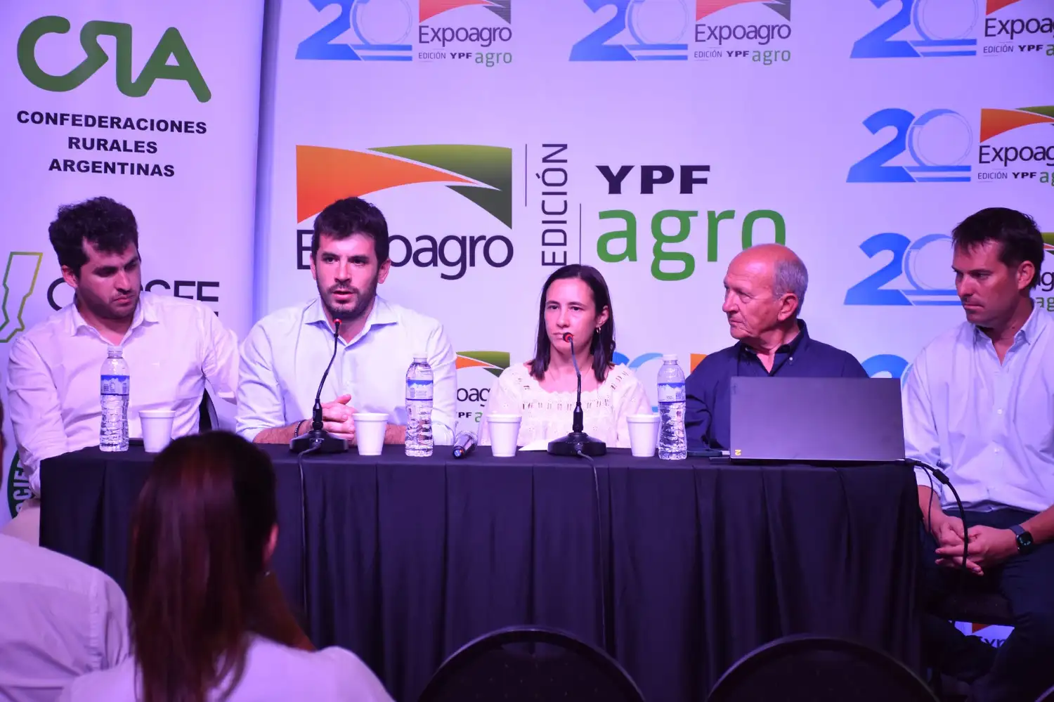 El Gobierno de Venado y la SRVT estuvieron en San Nicolás para anunciar la 90° edición de ExpoVenado. Foto: MVT