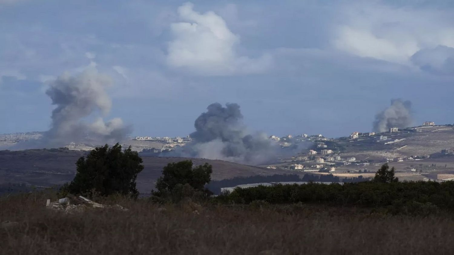 Bombardeos israelíes en decenas de localidades del sur de Líbano