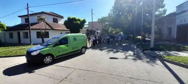 Se desarrolló con éxito la primera “vuelta olímpica” de egresados en Chascomús