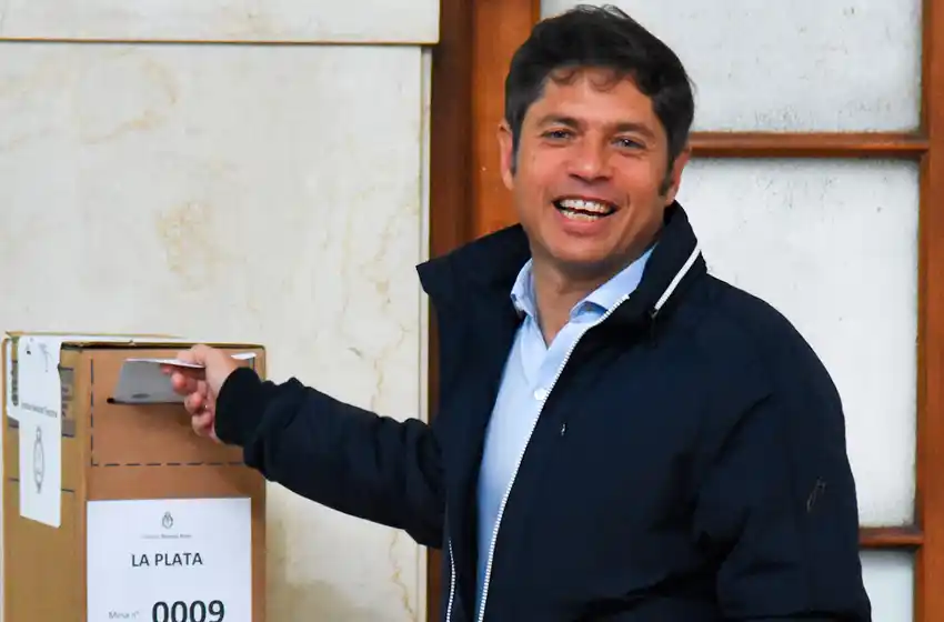 Kicillof: "El pueblo se expresa pensando en lo mejor para el futuro de todos y todas"