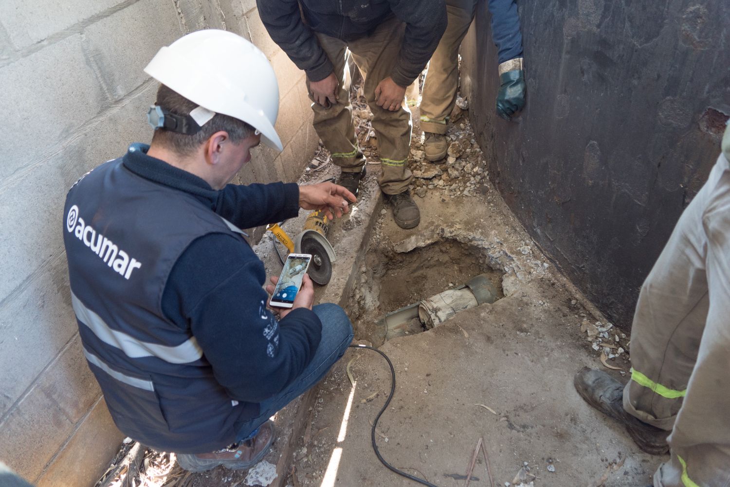 ACUMAR inspeccionó una grasera de Lomas de Zamora y le impuso una multa