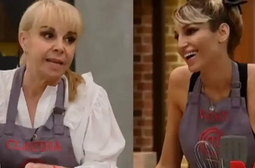 El cruce entre Claudia Villafañe y Vicky Xipolitakis en Masterchef