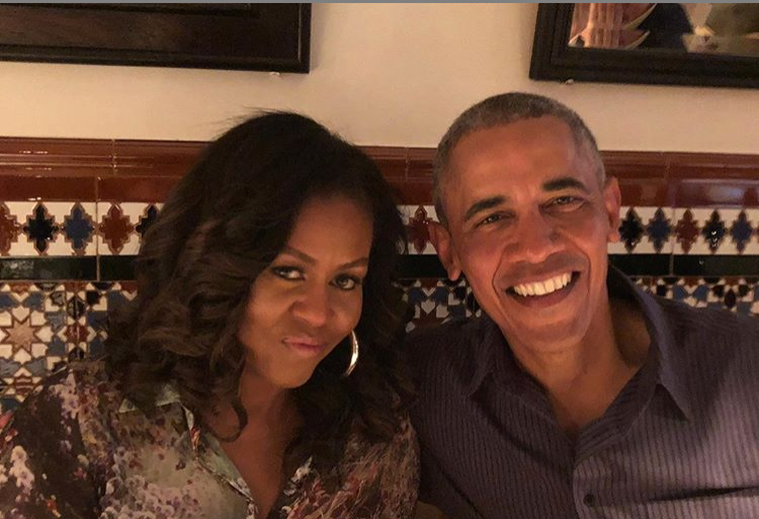 Los Obama encabezaron el ranking, en el que Shakira es la única latina. Foto: instagram