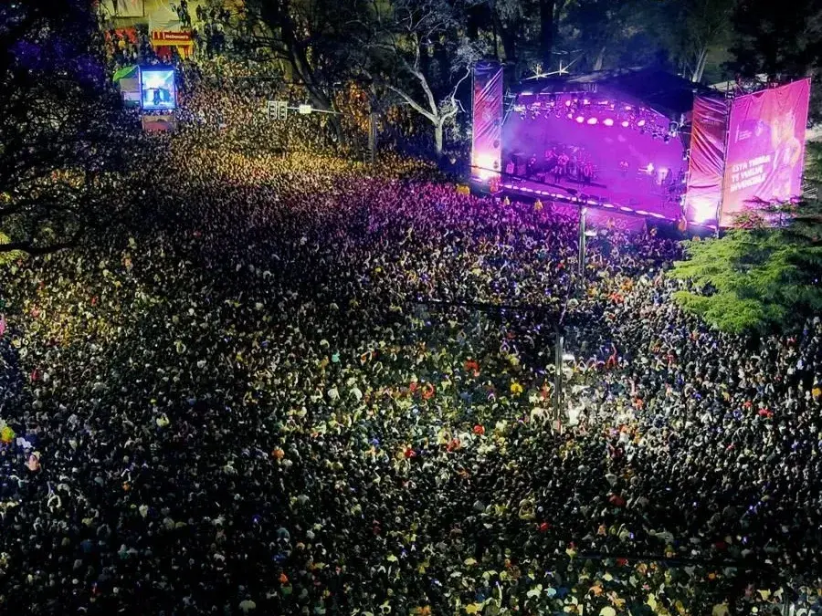 Miércoles con cierres de primer nivel en los diferentes Fan Fest de los Juegos Suarmericanos. Foto: Prensa Jugos Suramericanos