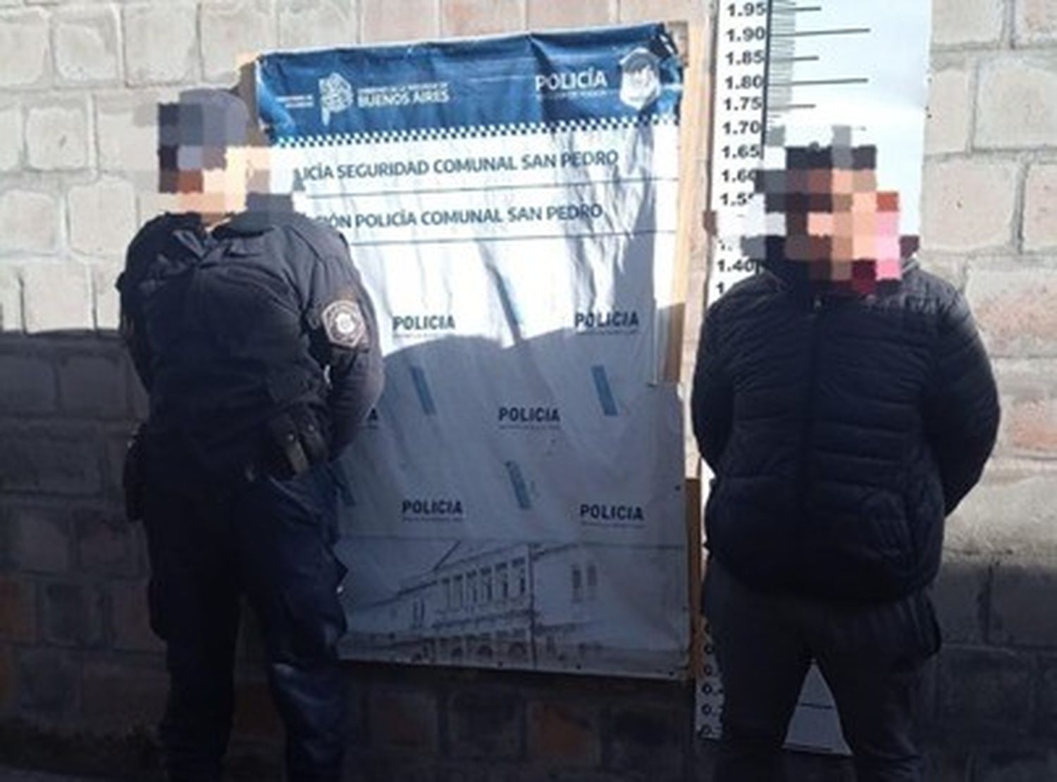Amenazó a su pareja con un cuchillo y quedó aprehendido