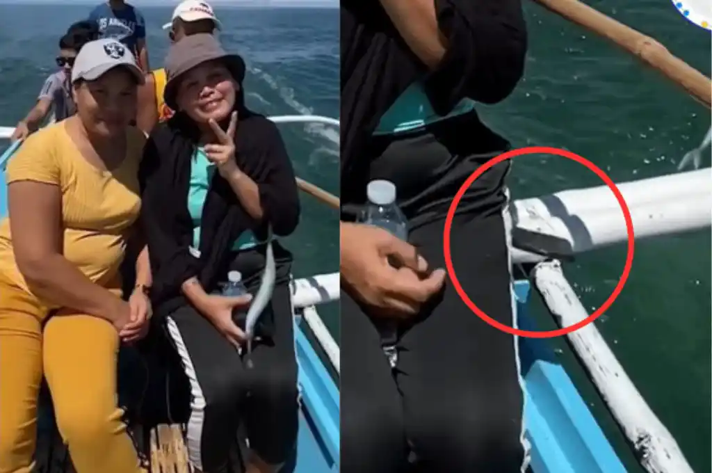 Audaz robo en medio del mar