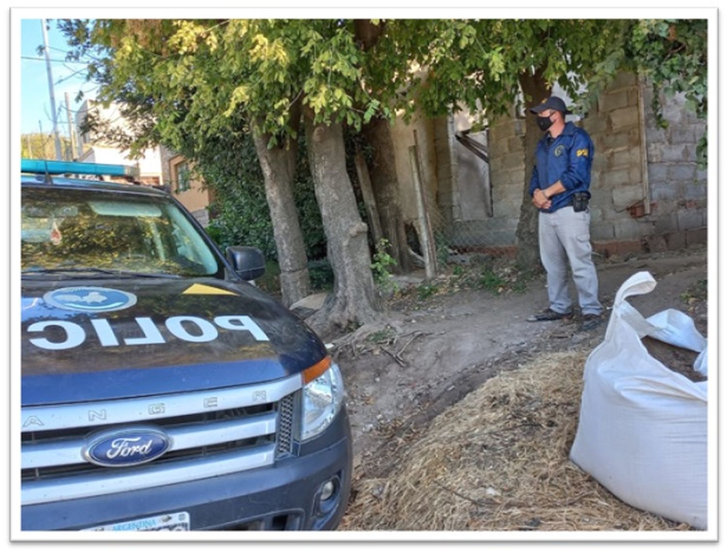 Aprehendieron a tres personas tras un operativo antidroga en Las Tunitas