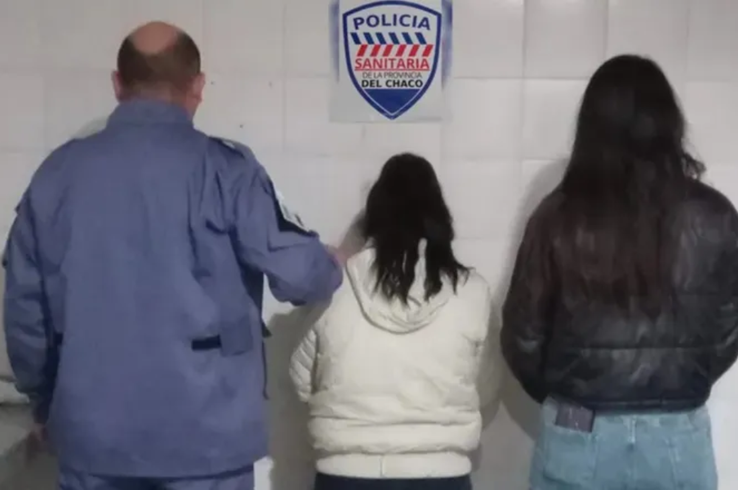 La mujer detenida