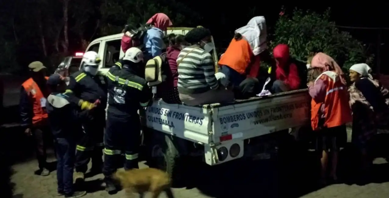 Erupcionó el volcán de Fuego en Guatemala: hay 370 los evacuados