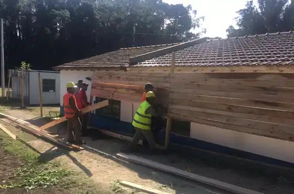 Comenzó la obra en la Escuela N° 68