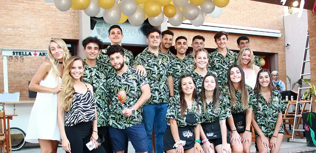 La noche de Necochea quedó inaugurada con el aniversario de Etiopía