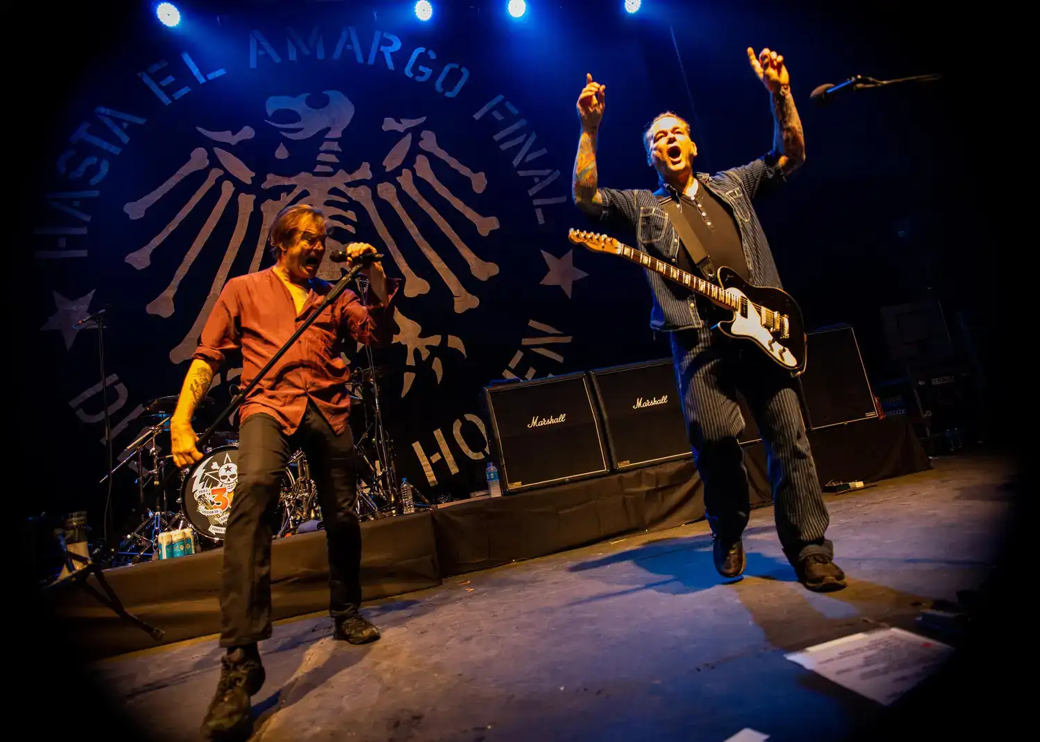 Imagen del último recital de Die Toten Hosen en Tandil.